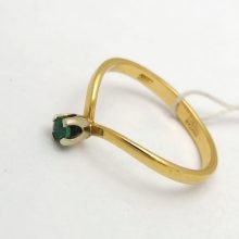 01г / Золото585 / изумруд