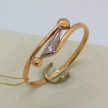 05г / Золото585 / фианиты круглые
