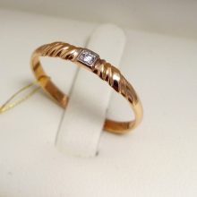 03г / Золото585 / фианиты круглые