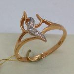 02г / Золото585 / фианиты круглые