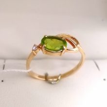 34г / Золото585 / хризолит