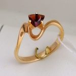 34г / Золото585 / фианиты треугольные