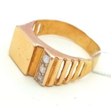 38г / Золото585 / фианиты круглые