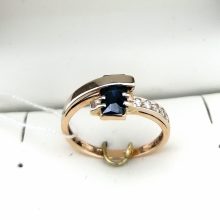 25г / Золото585 / фианиты овальные