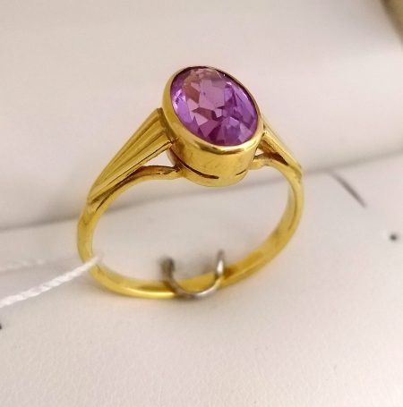 27г / Золото750 / фианиты овальные