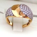 80г / Золото585 / фианиты круглые