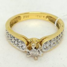 11г / Золото750 / бриллианты