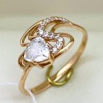 60г / Золото585 / фианиты треугольные