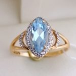 98г / Золото585 / фианиты овальные