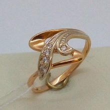 17г / Золото585 / фианиты круглые