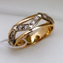 42г / Золото585 / фианиты круглые