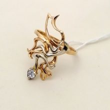 07г / Золото585 / фианиты круглые