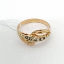 11г / Золото585 / фианиты круглые