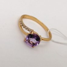 22г / Золото585 / фианиты круглые