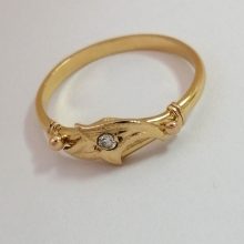 21г / Золото585 / фианиты круглые