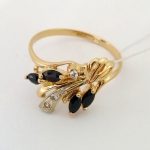 33г / Золото585 / фианиты овальные