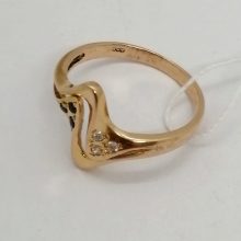 37г / Золото585 / фианиты круглые