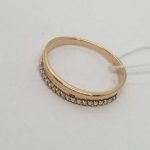 11г / Золото585 / фианиты круглые