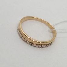 11г / Золото585 / фианиты круглые