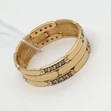 36г / Золото585 / фианиты круглые
