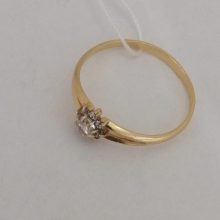 14г / Золото585 / фианиты круглые