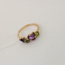 91г / Золото585 / фианиты овальные