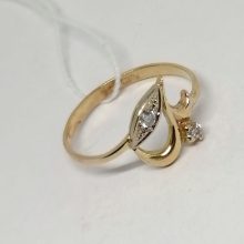 37г / Золото585 / фианиты круглые