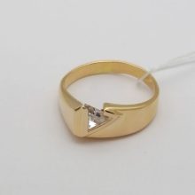 72г / Золото585 / фианиты треугольные