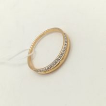 11г / Золото585 / фианиты круглые