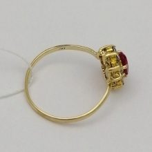 72г / Золото585 / фианиты овальные