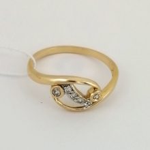89г / Золото585 / фианиты круглые