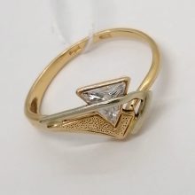 16г / Золото585 / фианиты треугольные
