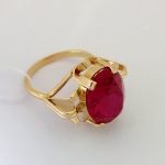 30г / Золото583 / корунд синтетический