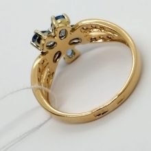 64г / Золото585 / фианиты овальные