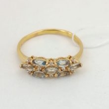 58г / Золото375 / топаз