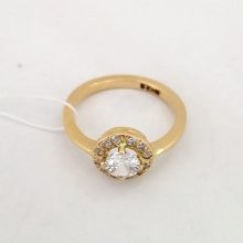 71г / Золото585 / фианиты круглые