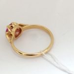 49г / Золото583 / корунд синтетический