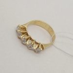 34г / Золото585 / фианиты круглые