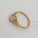 40г / Золото583 / фианиты круглые