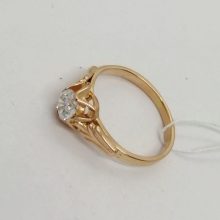 40г / Золото583 / фианиты круглые