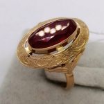 52г / Золото583 / фианиты овальные