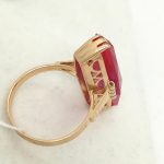 80г / Золото583 / корунд синтетический