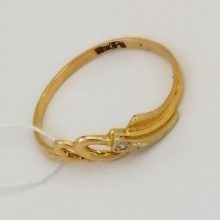 18г / Золото585 / фианиты круглые