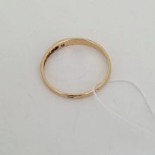01г / Золото585 / фианиты круглые