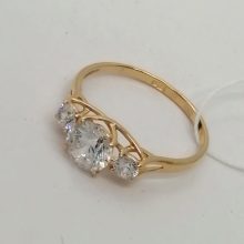 50г / Золото585 / фианиты круглые