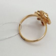 07г / Золото585 / фианиты овальные