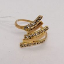 12г / Золото585 / фианиты круглые