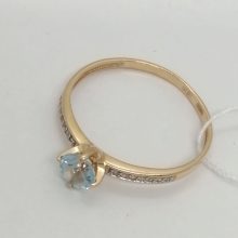 35г / Золото585 / фианиты круглые