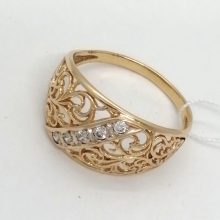 63г / Золото585 / фианиты круглые