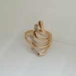 68г / Золото585 / фианиты круглые
